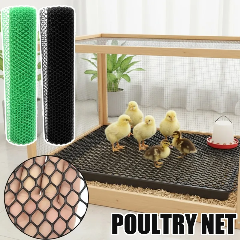 Tela Plástica de Malha 1mx1m/0.4mx3m, Rolo de Cerca Plástica, Rede para Jardim, Malha para Gatos, Animais de Estimação e Galinhas, Rede Plástica Doméstica, Rede para Criação