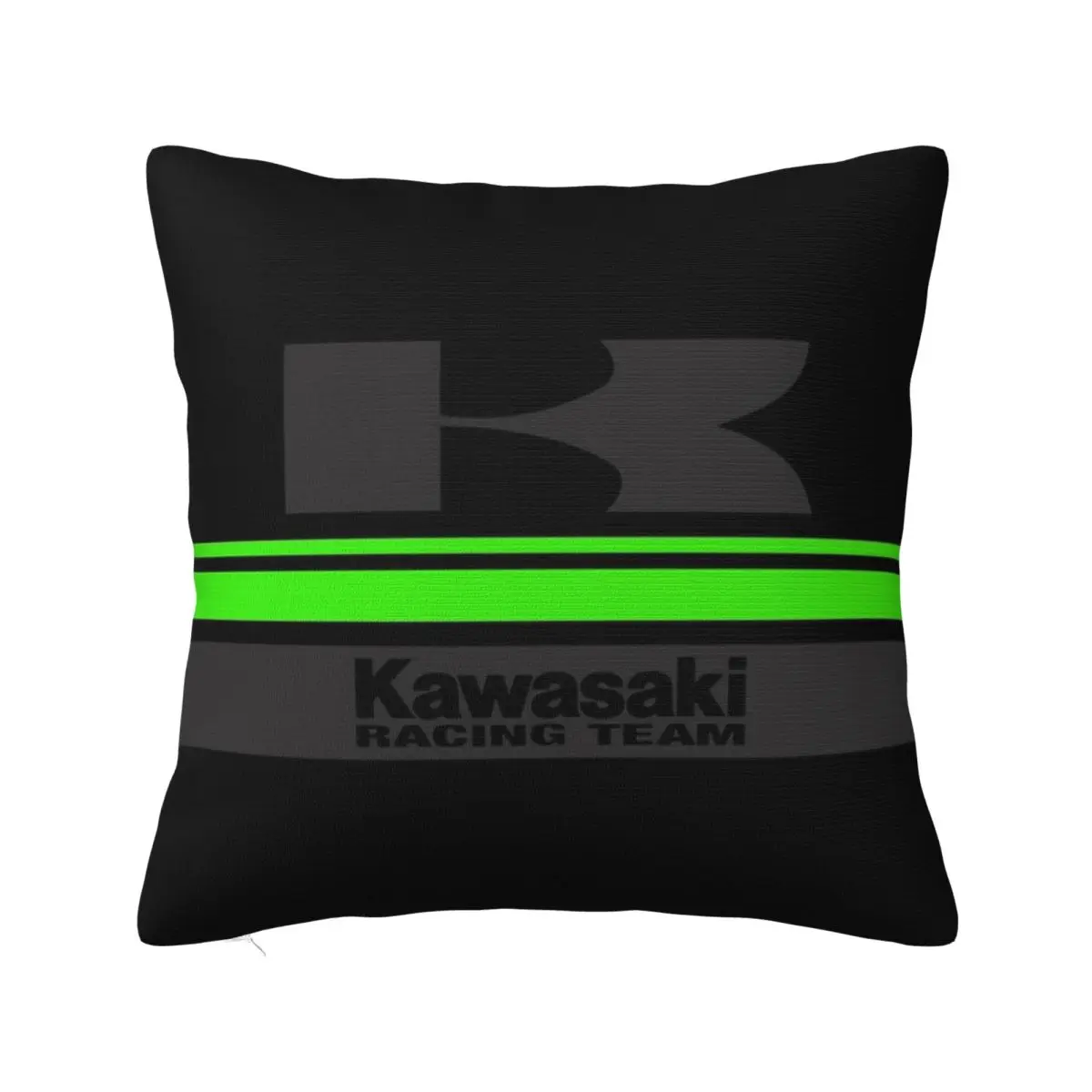 Motorcycle Racing-S-Team-S-Kawasakied Pillowcase Soft Cushion Cover Decorations Throw Pillow Case Cover Home Square 40*40cm