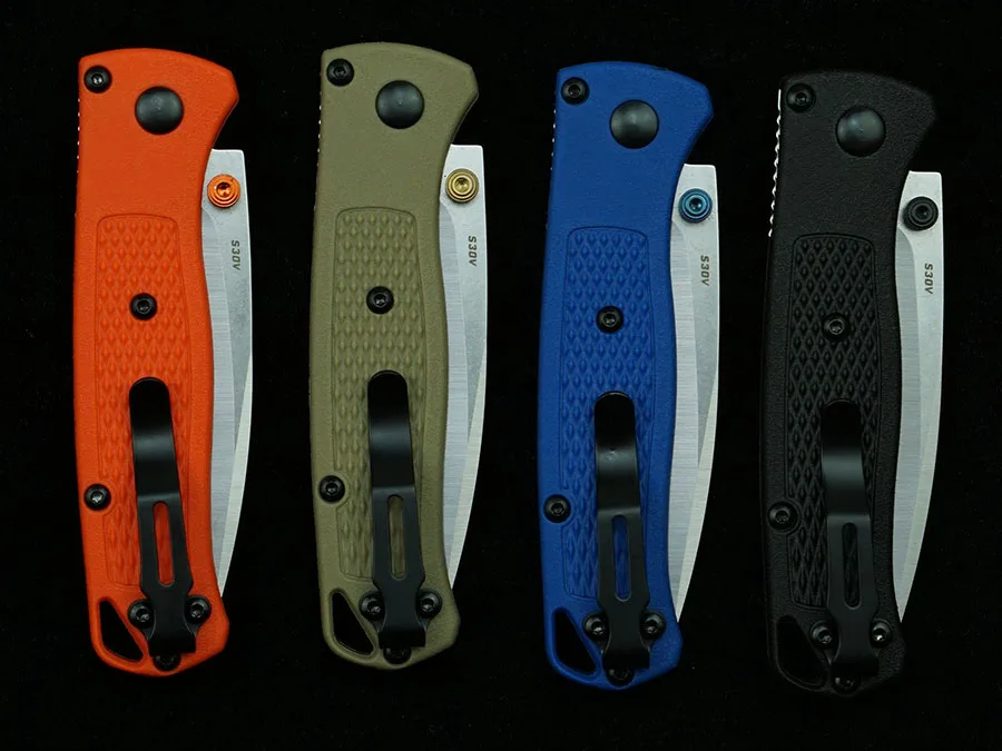 LEMIFSHE Bugout Mini 533 manico in fibra di Nylon S30V lama pieghevole Pocket Survival EDC Tools campeggio caccia coltello multiuso all'aperto