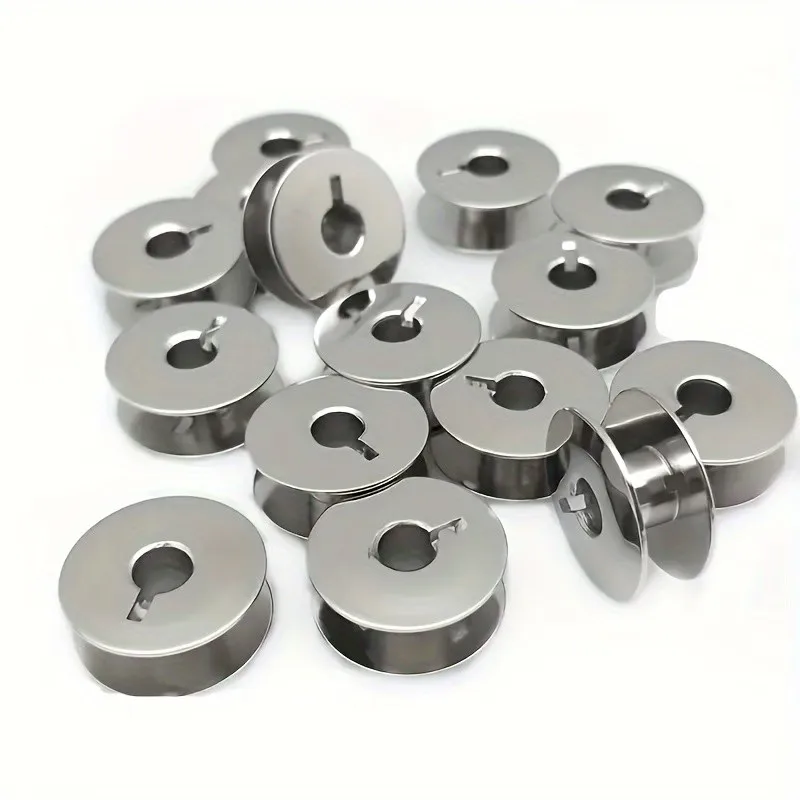 39 pcs Metal Bobbin Cases, Smooth Thread Feeding for Home Sewing Machine, Multipurpose, Versatile, Practical
