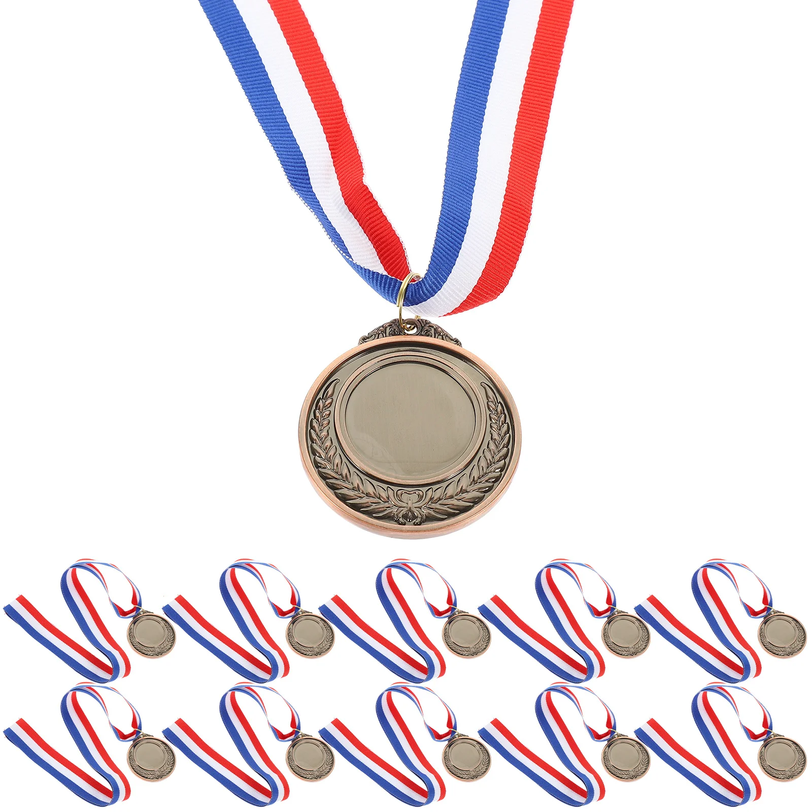 

24pcs Metal For Students Reward Competition Supply Student Sports Medals Creative Iron Medals Decorative Award Accessories