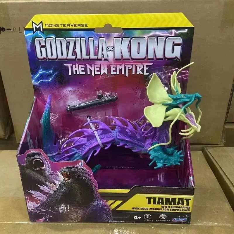 New Hot Original Playmates Godzillaa X Kong New Empire Anime Figure Tiamat Mothra Action Figure Child Toy Birthday Gift For Boy