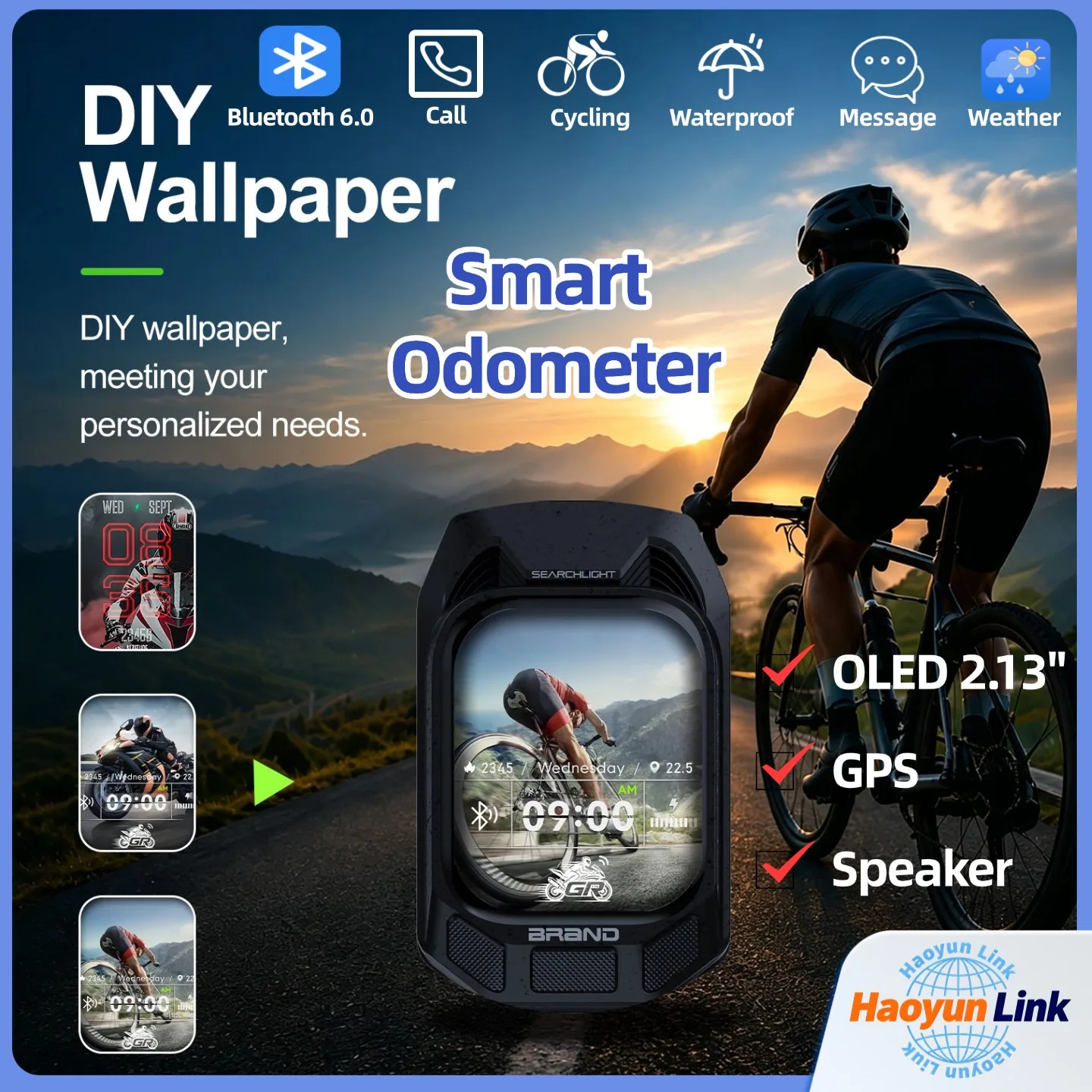 Smart Motorcycle Bike Meter 2.13
