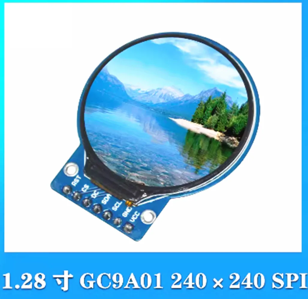 TFT Display 1.28 Inch TFT LCD Display Module Round RGB 240*240 GC9A01 Driver 4 Wire SPI Interface 240x240 PCB For Arduino