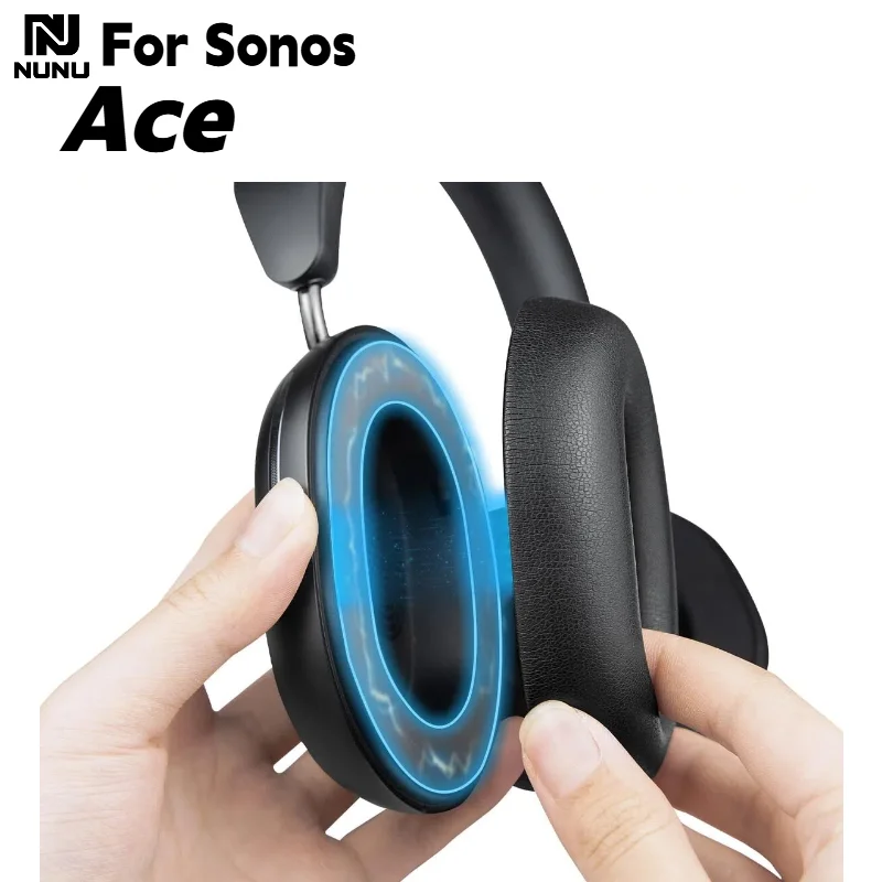 

Replacement magnetic attraction Memory sponge protein Earpads For Sonos Ace Gaming Headset repair accessories perfect adaptation