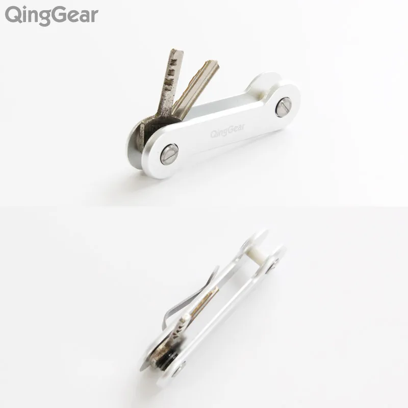 QingGear SKEY Key Organizer Holder door Key Pocket Organization Tool Key Clip With pocket Clip 3 Sets Screw