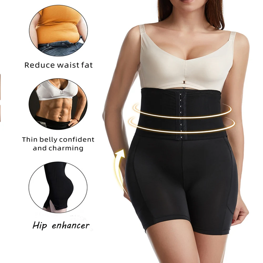 Heupversterker Shapewear Voor Vrouwen Hoge Taille Body Shaper Butt Pad Ondergoed Nep Ass Heup Pads Lingerie