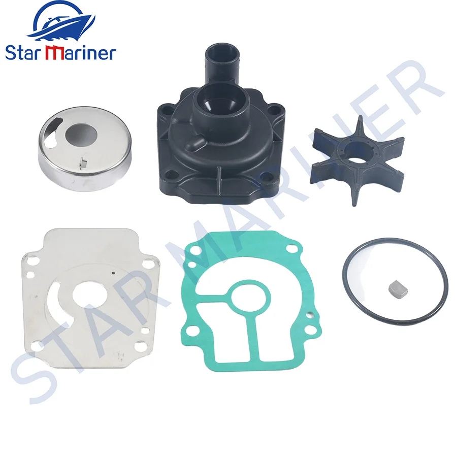 

17400-94L00 Сервисный комплект крыльчатки водяного насоса с корпусом для подвесного мотора Suzuki 4T DF25A DF30A 17400-94L01 17400-94L00