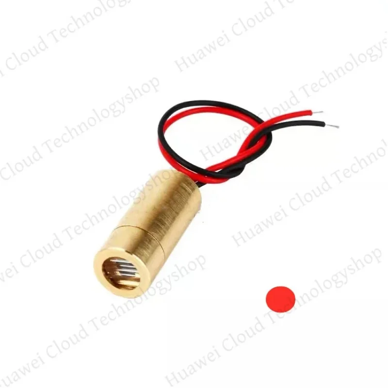 5 قطعة 650nm 9 مللي متر رأس الليزر خط واحد عبر نقطة نمط أنبوب ليزر أحمر 50 ميجا واط 3 فولت/5 فولت ليزر ديود ، أنبوب ليزر أشباه الموصلات كوبري