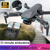 KF101 max-s Drone with Camera GPS 8K HD Professional Three-axis Pan Tilt and EIS Relay Digital Image Transmission Quadcopter UAV