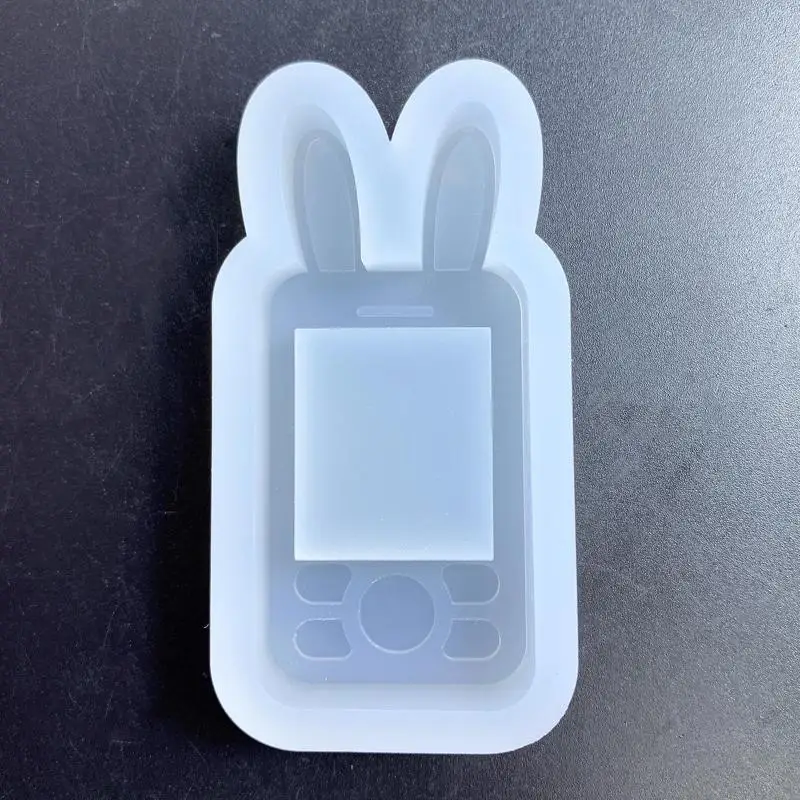91AF Silicone Shaker Molds Resin Casting Shaker Mold Jewelry Pendant Making Mould