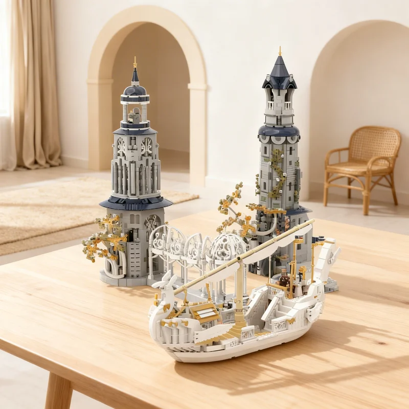 

5721 деталь MOC Серый Хавенс: Властелин Колец, конструктор, креативный подарок, коллекционный декор, премиум-класс для детей и взрослых