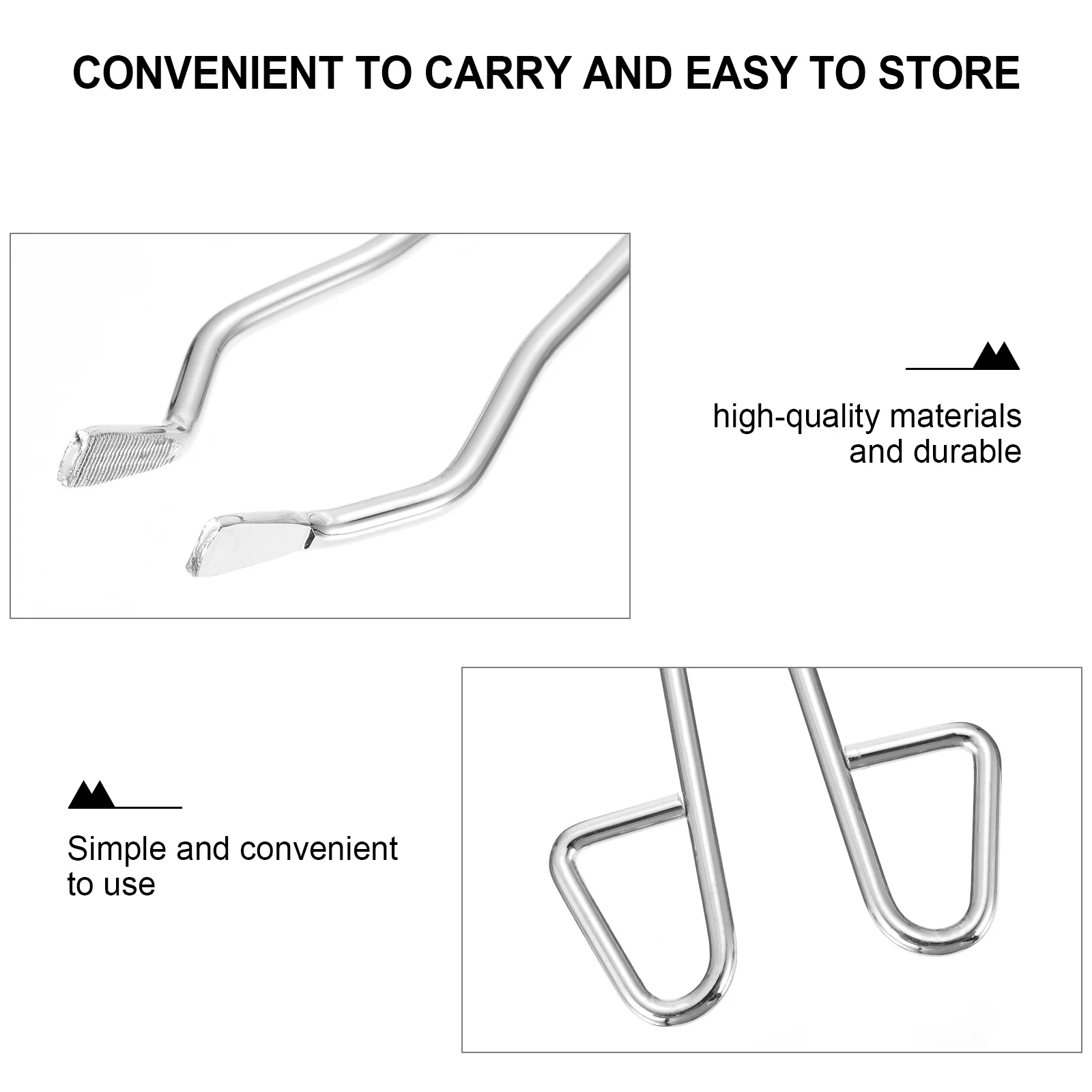 1 قطعة الفولاذ المقاوم للصدأ بوتقة المشبك 350 مللي متر الفضة مقاومة للتآكل مختبر قارورة المشبك لمختبر العلوم الفصول الدراسية كوب #1