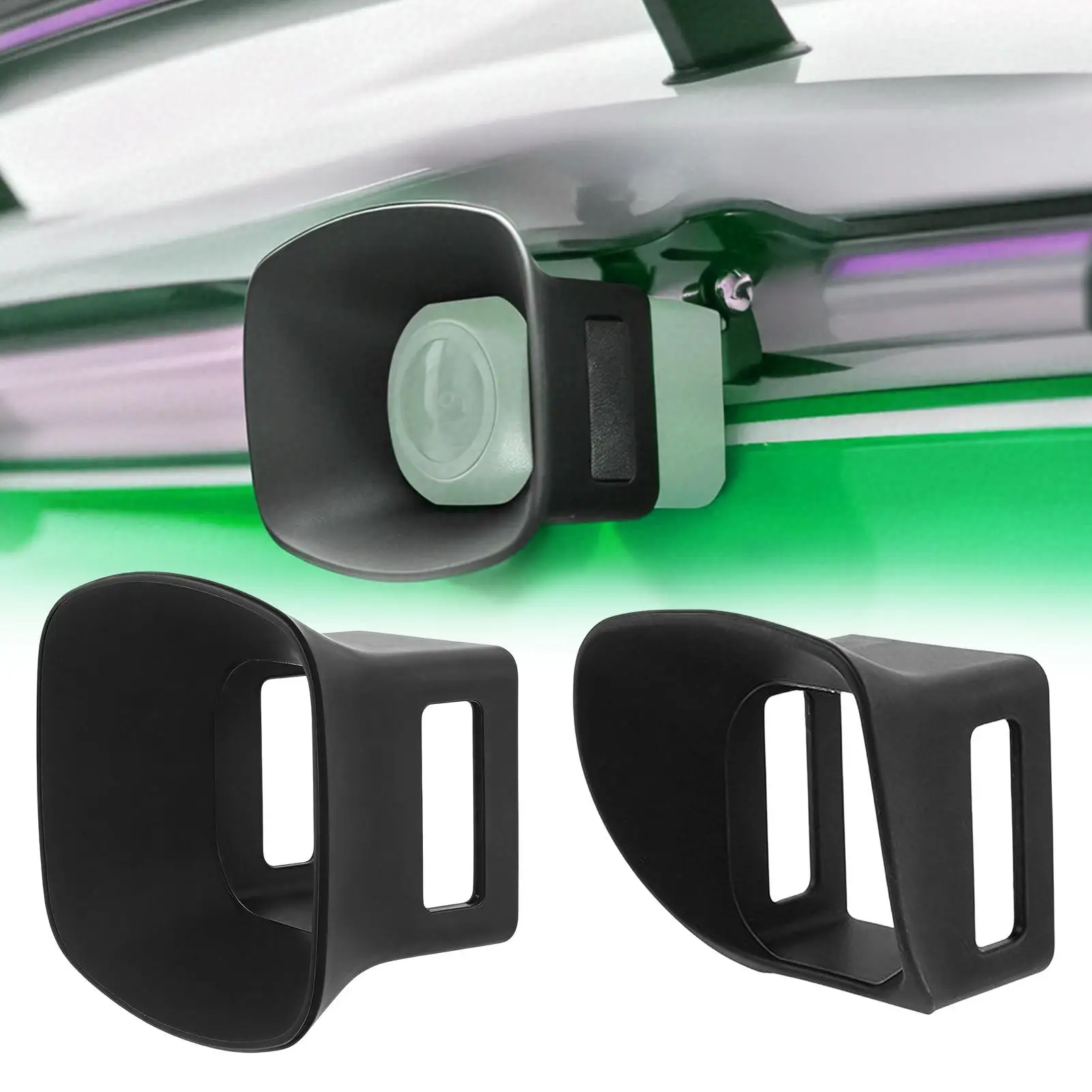 Rear View Backup Camera Cover Universal Portable Silicone Shield Automobile Rain Accessories For Driver Truck RV Vehicle