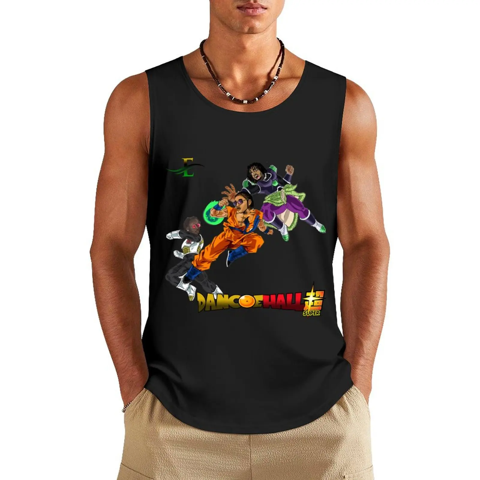 

DANCEHALL SUPER EBAZON Tank Top summer clothes men 2024 best selling products training weight vest sleeveless t-shirts for men