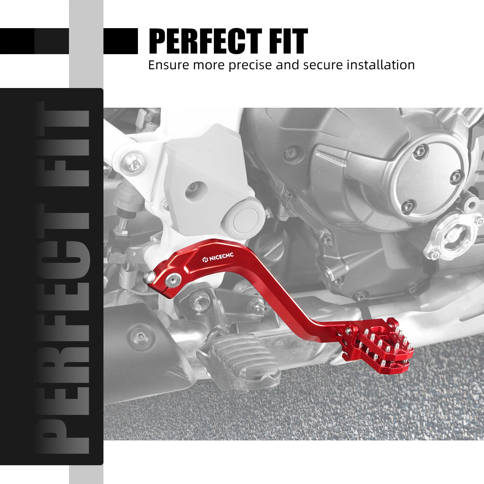 Für Honda CRF1100L Africa Twin Adventure Sports 2020-2026 Schalthebel Hinterradbremshebel CRF1100L Africa Twin CRF1000L ADV – Detail 16