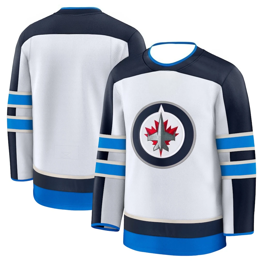 Hockey Jersey - Green with Yellow/White Accents 