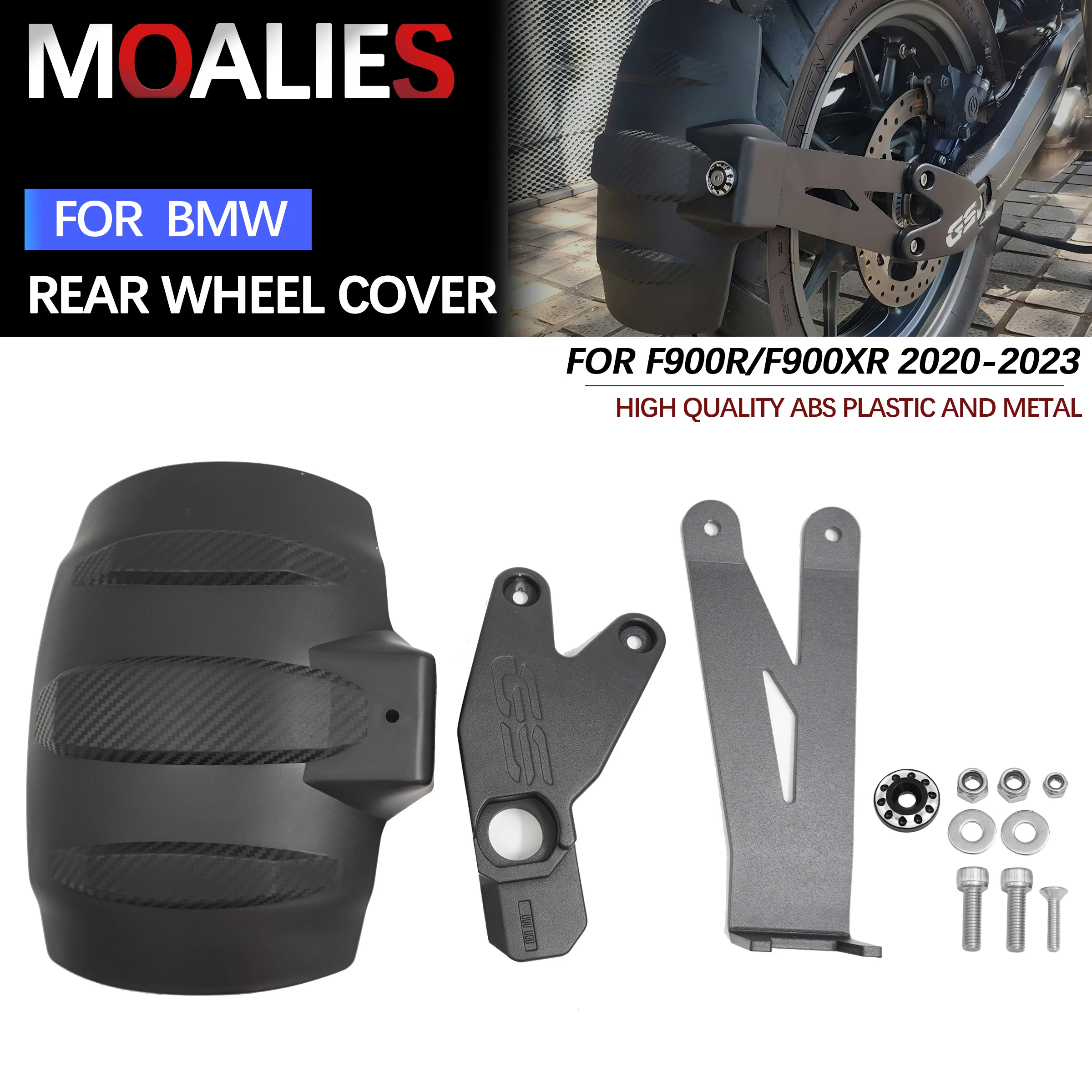 

For BMW F900XR F900R F 900 XR F900 R 2020-2023 Motorcycle Fender Tire Hugger Mudguard Rear Mud Splash Guard Protection Cover