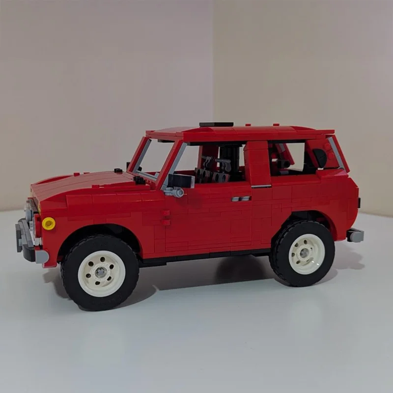 車コレクション知育玩具ギフトDIY組み立てブロックオフロードSUV車両モデルビルディングブロックセット
