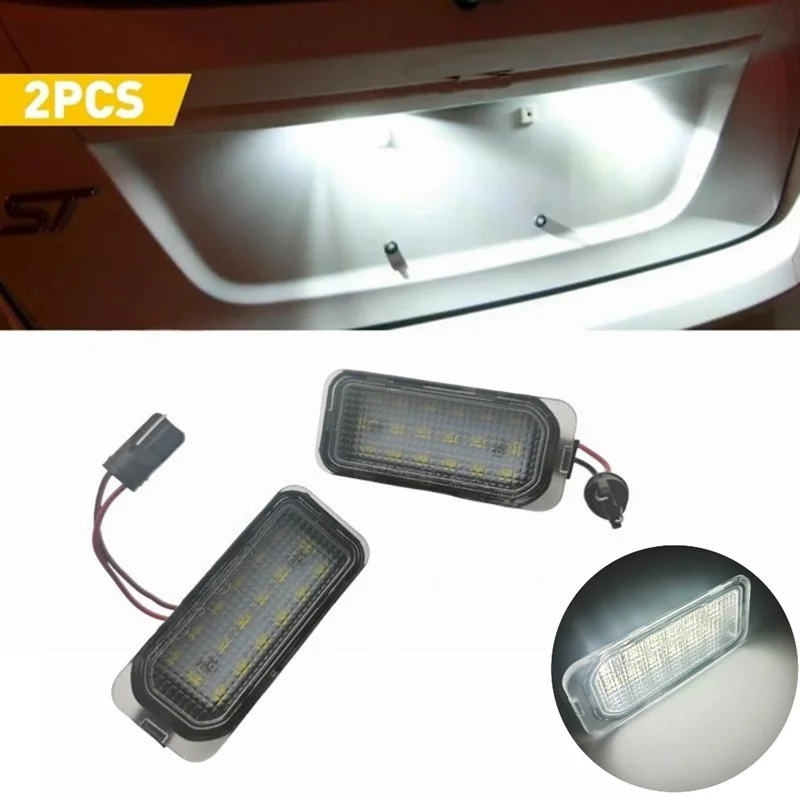 2Pcs License Plate …