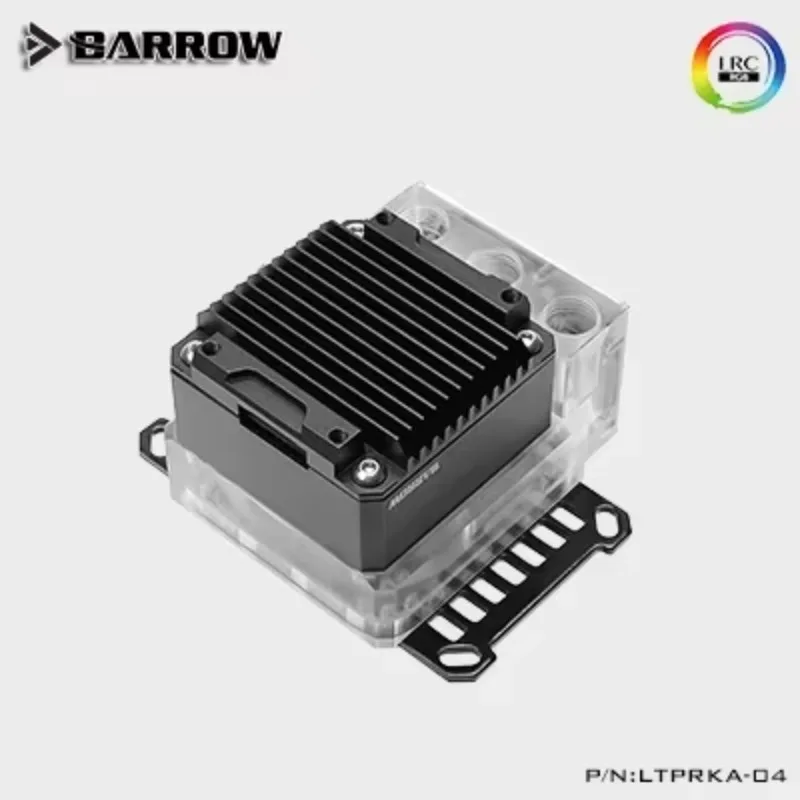 Barrow AMD platform special jet micro-water channel CPU cold head pump box integrated,Jet-type micro-water channel  10W pump