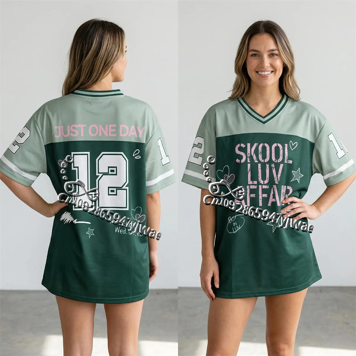 Camiseta de Fútbol Skool Luv Affair, World Tour 2026, Merchandise de Regreso, Regalo Kpop para Fans, Camisetas de Verano para Hombre y Mujer