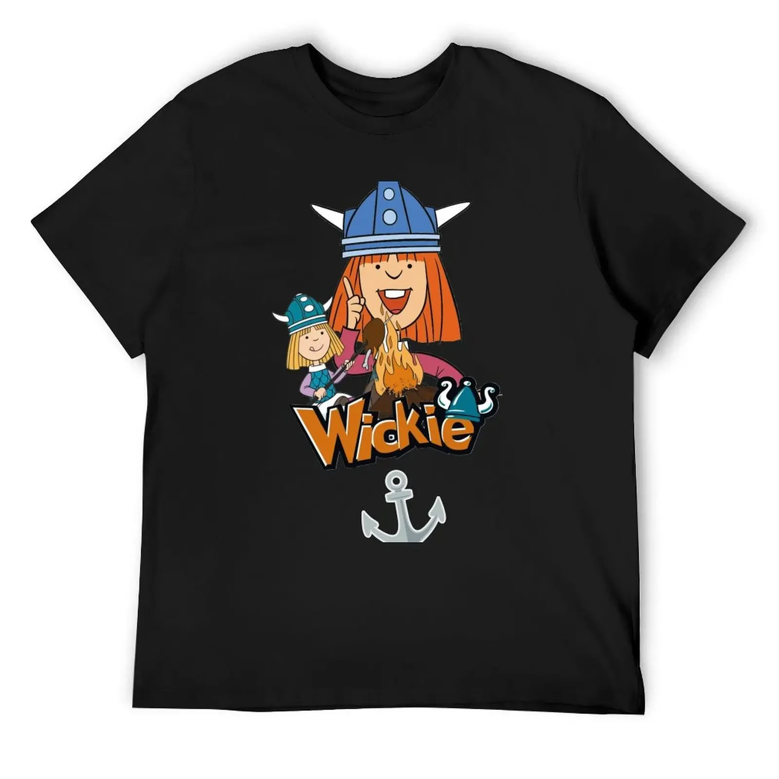 

Vicky and the strong men are the best Vikings T-Shirt sports fans oversize t-shirts man graphics plain white t shirts men
