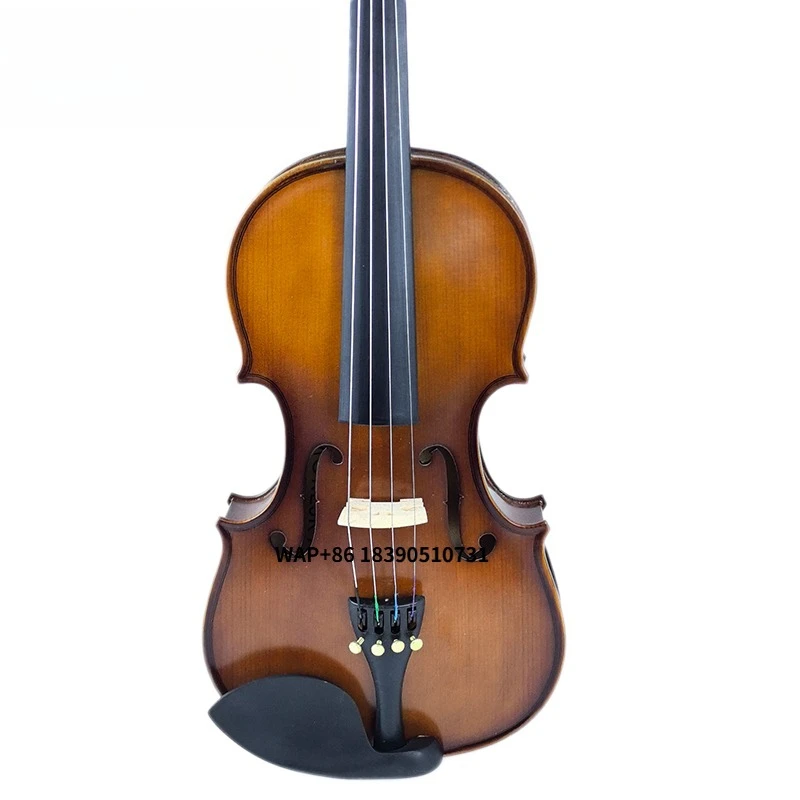 

Скрипка MORESKY из натурального елового дерева, 4/4, с кленовыми боковыми стенками, с кейсом