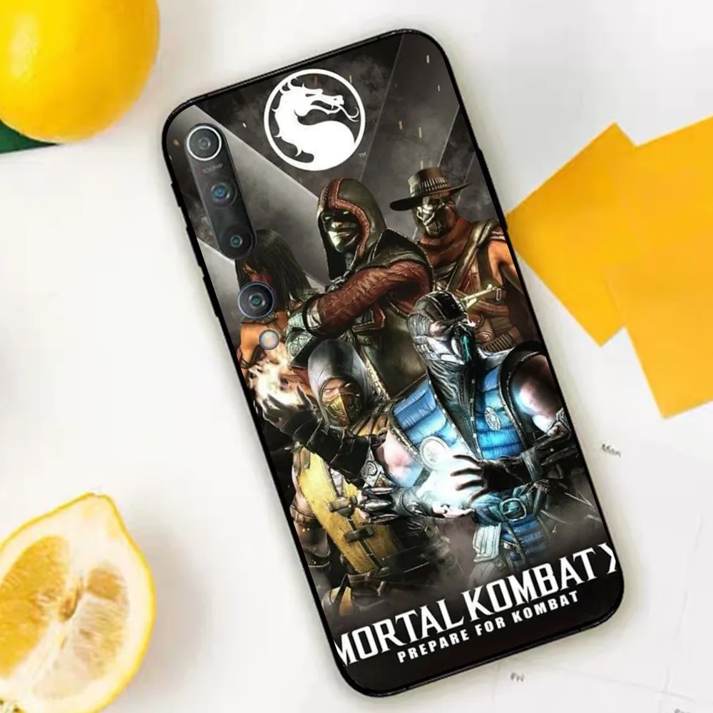 Mortal Kombat Phone Case For Xiaomi Mi 5X 8 9 10 11 12 lite pro 10T PocoX3pro PocoM3 Note 10 pro lite