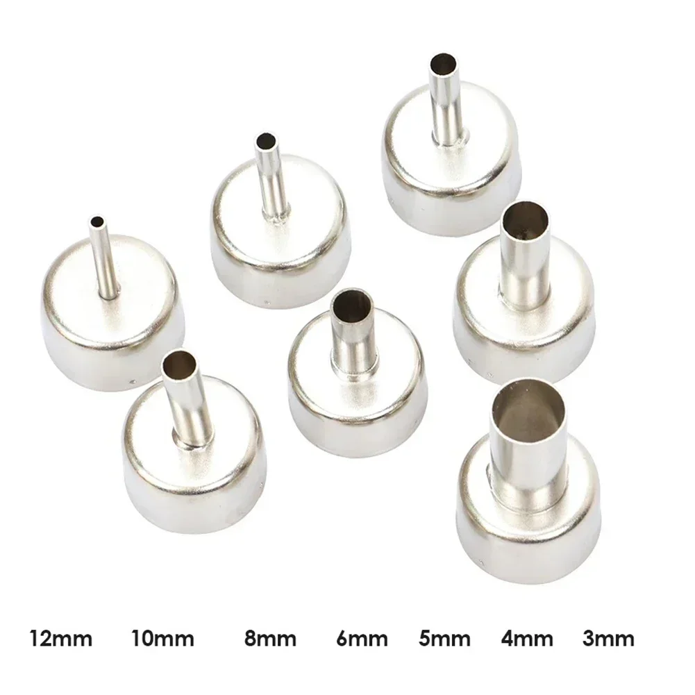 22mm Universal Nozzles For 858D+ 8586 Soldering Welding Hot Air Station Heat-Resistant Stainless Steel Accessories