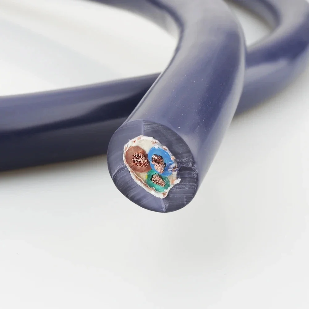 Audiocrast DIY 오디오 애호가 앰프용 순수 구리 전원 와이어 케이블, 계량기 벌크 당 전원 케이블, CD 플레이어, P101