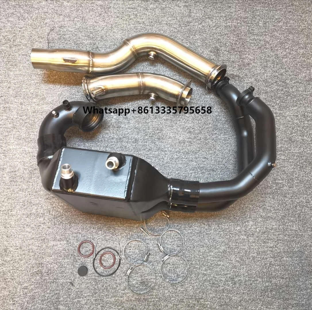 

Top Mount Intercooler+downpipe+chargepipe+boostpipe for M2C M3 M4 F80 F82 F83 3.0L S55 2015+