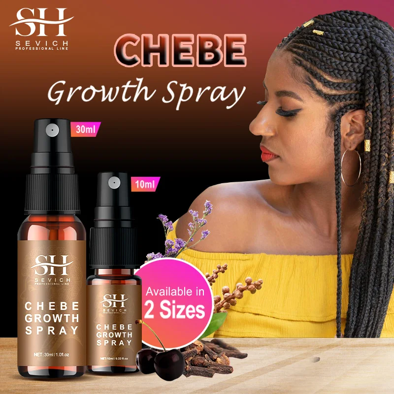 10ml African Chebe Spray Oil for Fast Hair Growth Repair Damaged Visible Result Stop Breakage Promotes Hair Growth For Women Men - view 4