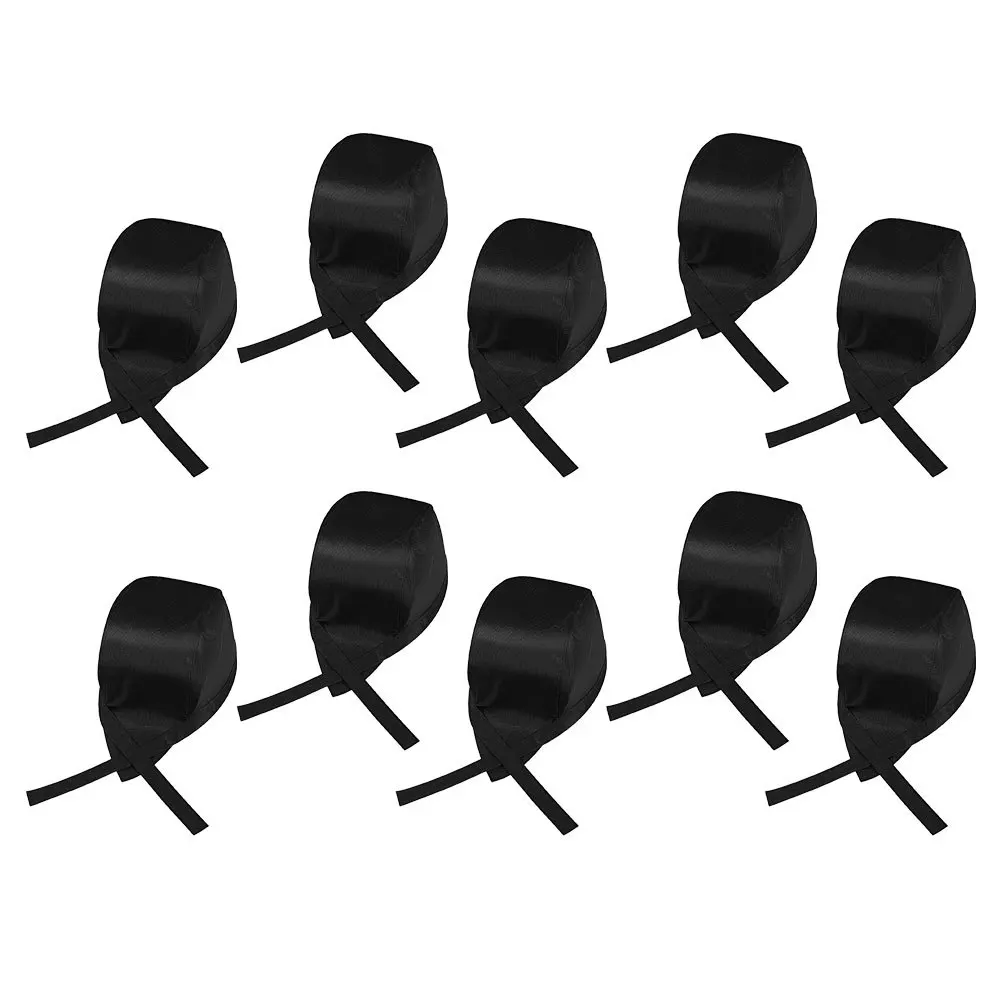 10Pcs Cooking Hats Unisex Chef Hat Kitchen Work Restaurant Catering Cook Uniform Caps Chef Caps Kitchen Cooking Hat