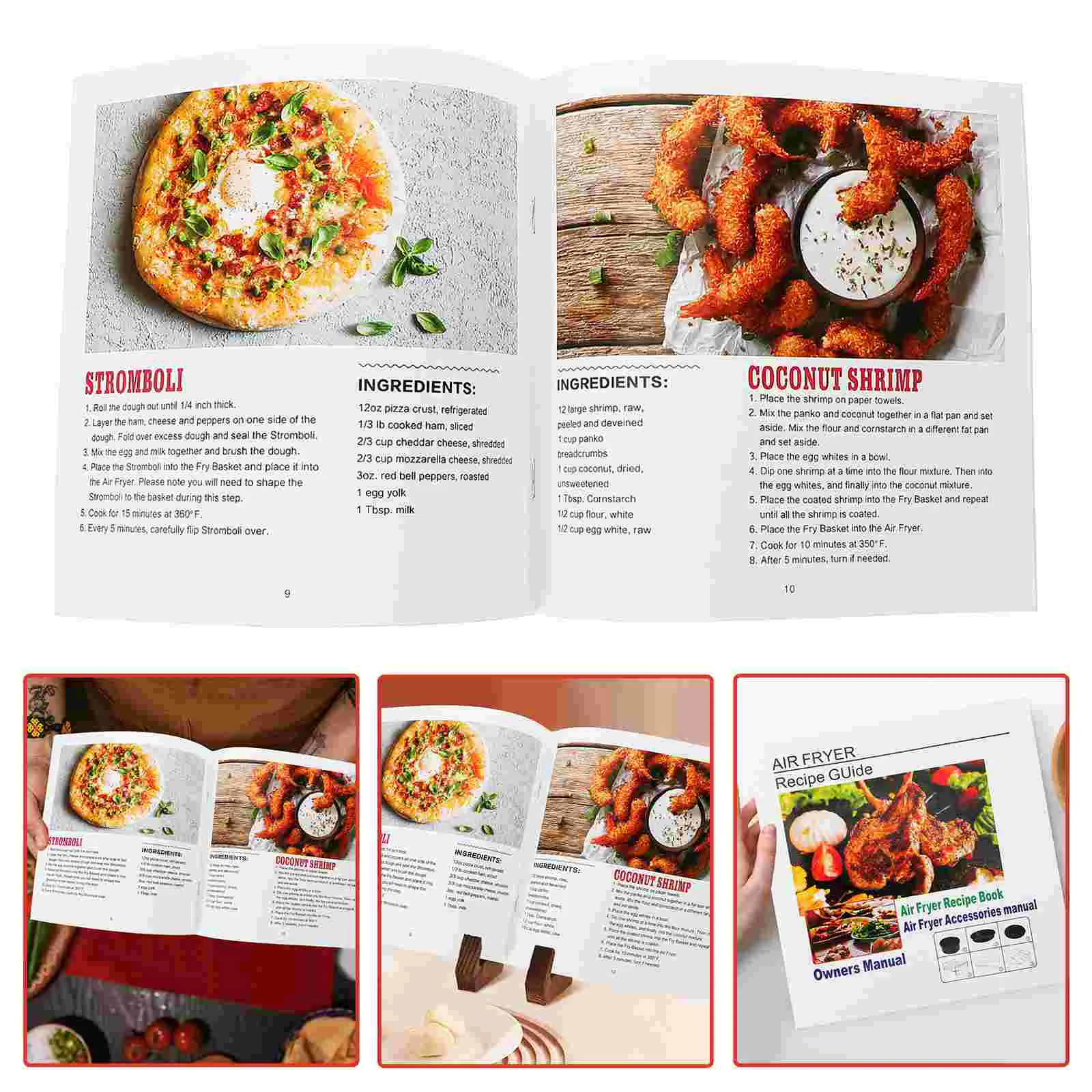 Air Fryer Recipe Book Paper Air Fryer Cook Book Delicious Air Fryer Food Recipe (English Version) Air Fryer Cook book English Ed