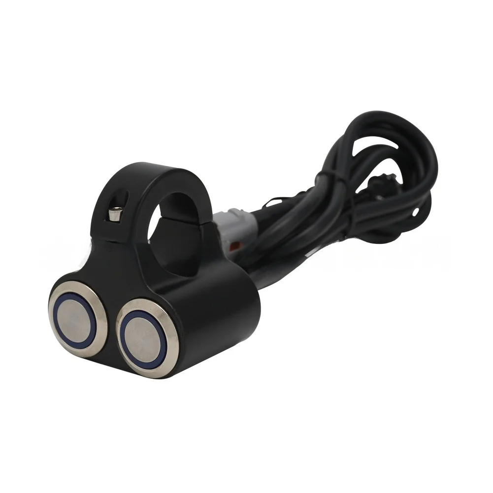 Electric Bicycle Accessory Dual Switch Aluminum Alloy Construction Reinforced Structure Improved Responsiveness