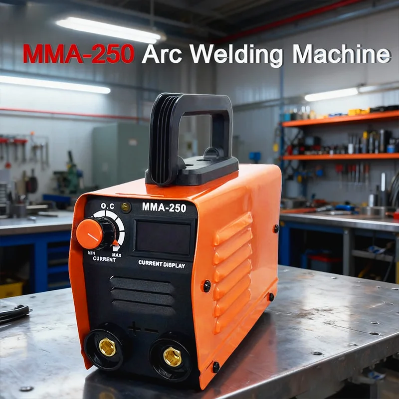 Orange Mini Welding Machine Convenient Folding Handle Metal Welding Machine Furniture Maintenance Outdoor Welding Car Repair