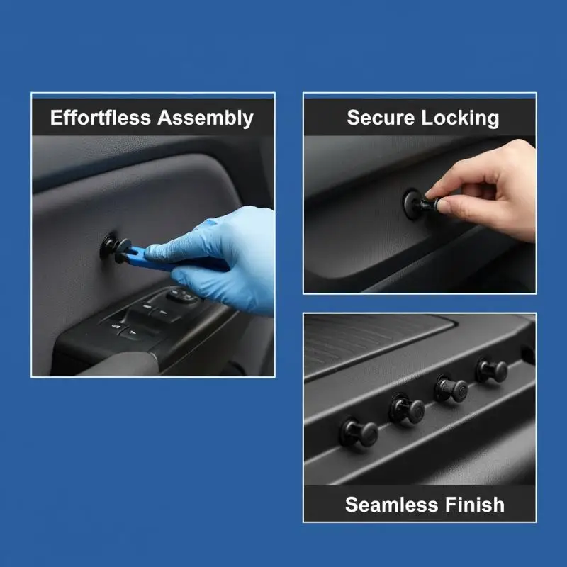 300pcs Retainer Clips/NMAX AEROX Clips/Plastic Rivets Car Clips Rivet/Car Plastic Screw Bumper Clip Fender/Auto Body Fastener