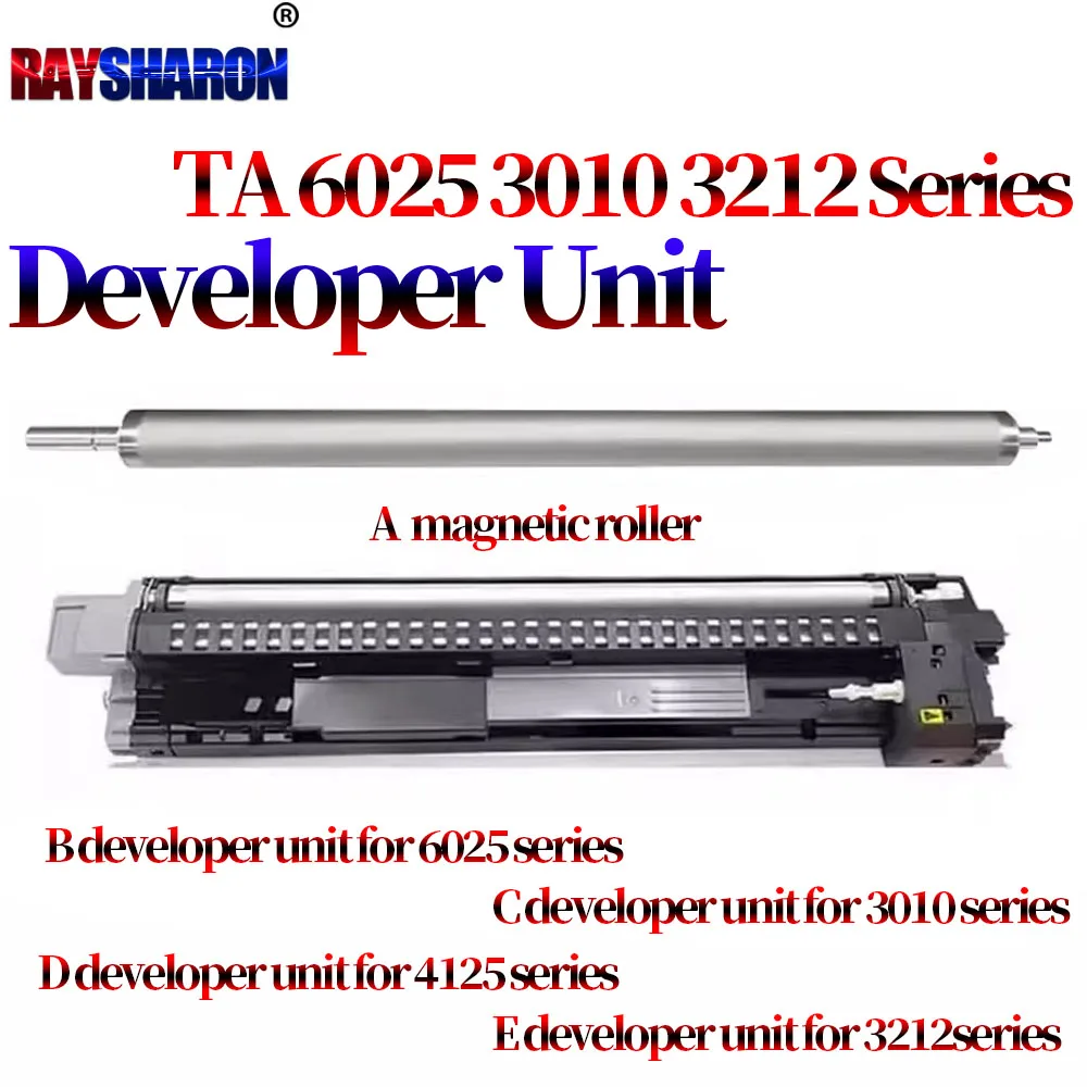 Developer Unit Roller For Kyocera FS-6030 6525 6530 6025 M4028 3010 3510 3011 3501 305 306 KM4125 3212 4120 4226 M4132idn M4226i