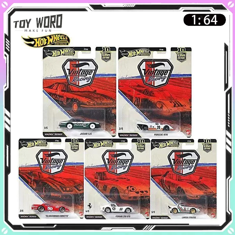 

Коллекционный набор Hot Wheels 2026: Серия FPY86, ретро-гоночный комплект с элементами VR, модели автомобилей из сплава, металлические демонстрационные модели, подарок для коллекционеров