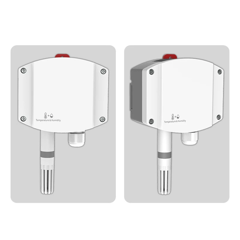 Temperature and humidity sensor industrial high-precision 485 wall-mounted LCD display high-precision thermometer transmitter