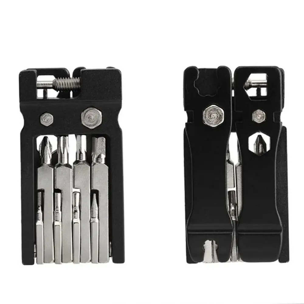 

Многофункциональный комбинированный инструмент 20 в 1, складная велосипедная многофункциональная отвертка с шестигранными спицами, портативная шестигранная отвертка