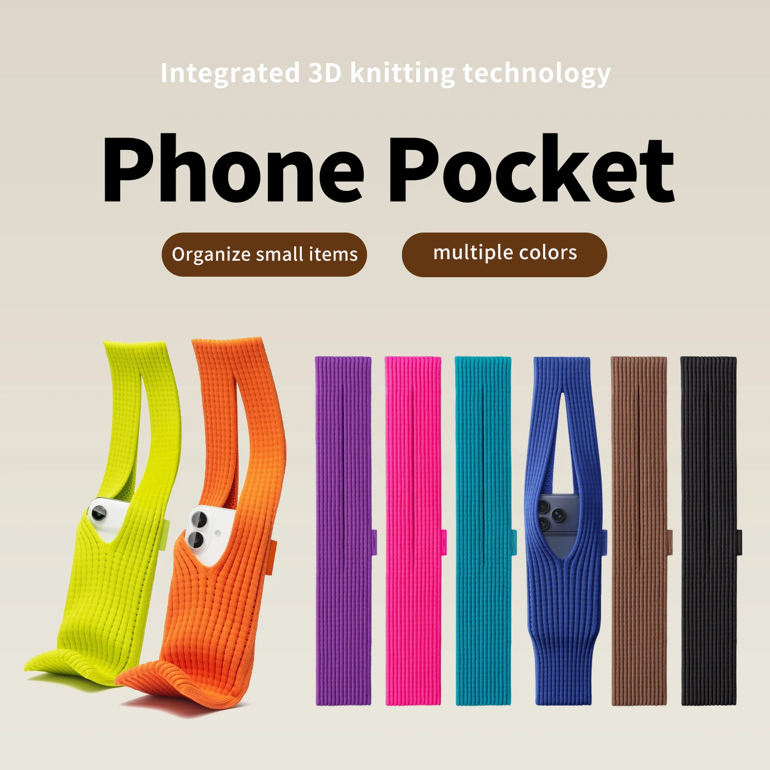 

Высококачественная карманная сумка для мобильного телефона для Apple iPhone Pocket All Series 2025 Новый мини-чехол для телефона через плечо