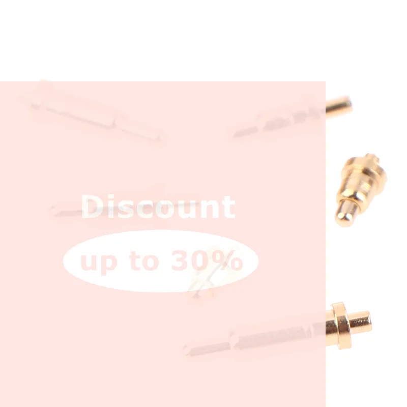 [10Pcs Pogo Pin Connector Pogopin Battery Spring Loaded Contact SMD Needle PCB 3 4 5 6 7 8 9 10 12 14 MM Test Prob]