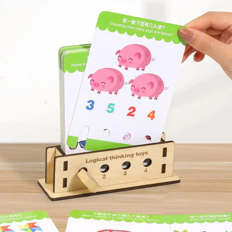 Tarjetas Flash de aprendizaje para niños pequeños, de aprendizaje divertido juguete, 40 tarjetas, juguetes para llaves, tarjetas de preguntas de doble cara, actividades de aprendizaje temprano para niños pequeños