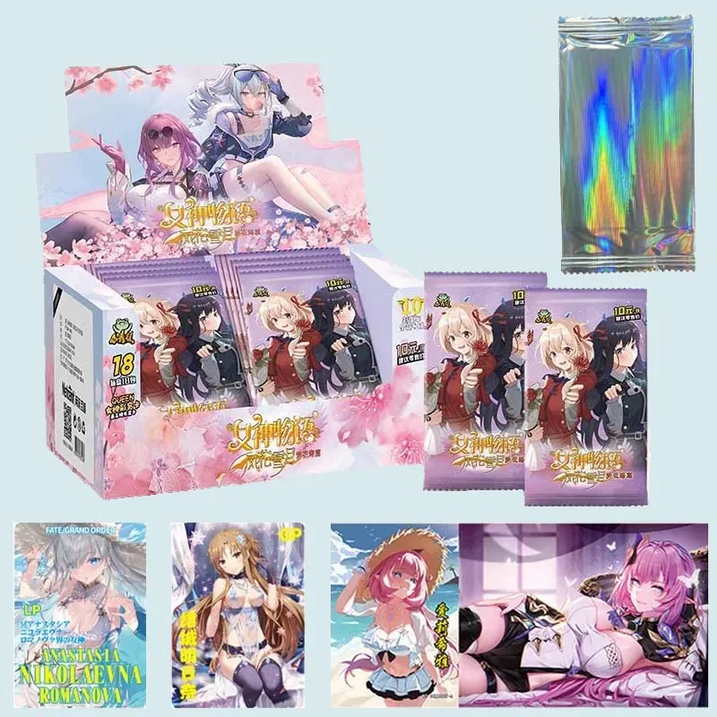 

Goddess Story Collection Card Goddess Alliance Sexy Bikini Feast Booster Box Child Kids Game Cards Table Toys For Birthday Gift