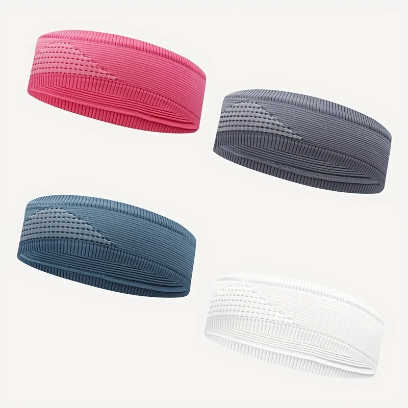 Running Headband Fitness Sweat-absorbing Breathable Anti Sweat Band Cycling Mountaineering Yoga Elastic Headband