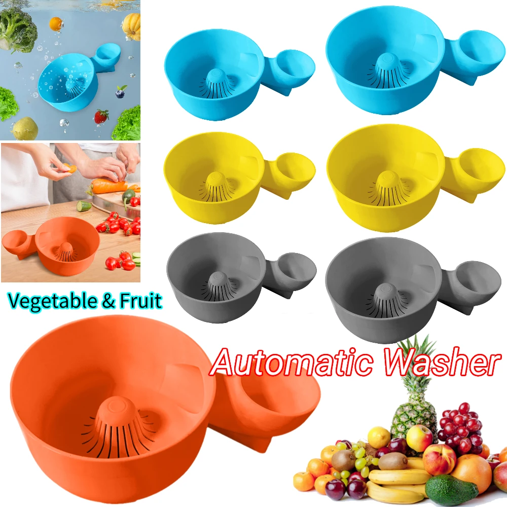 自動野菜果物洗浄機ポータブルフルーツ洗浄ボウル洗濯スピナー  - Smart Garden Kitchen のレビューと価格