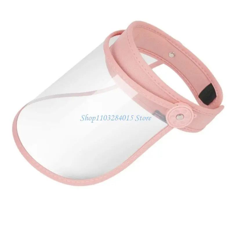 

R6FF Clear Face Mask Protective Visors Fog Resistant Adjustable Headgear Face Shield