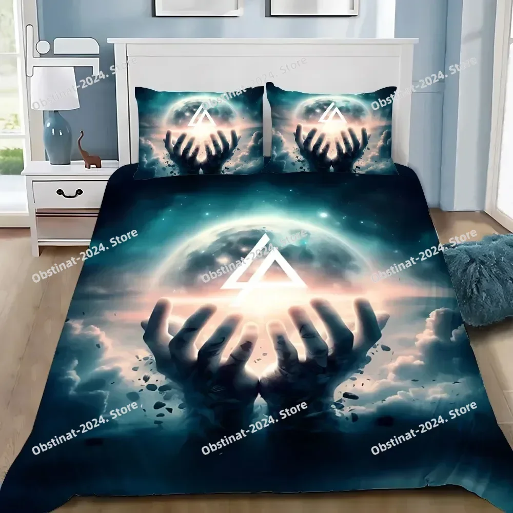 

Duvet Cover Pillowcase Bedding Set Rock band Linkin P-Park Adult Boy Girl Bedroom Decoration Children Single Double Large Size